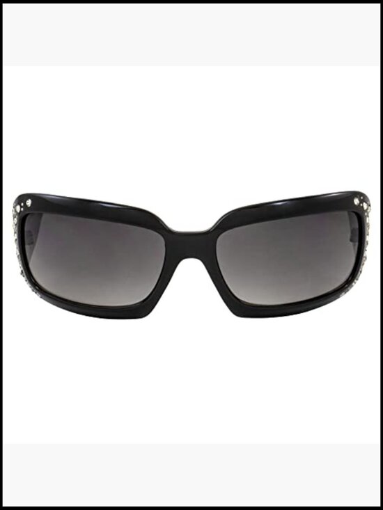 3 Pairs Fashion Riding Sunglasses Oversized Frame Rhinestone Embellished Metal main image 6